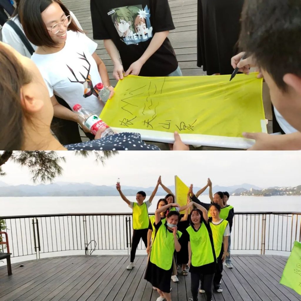 三赢人力2021年第三季度千岛湖团建活动！