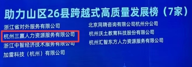 喜报丨三赢人力受邀参加2022中国杭州大运河人力资源峰会并入围参与重大发展战略项目资助名单等多份榜单！